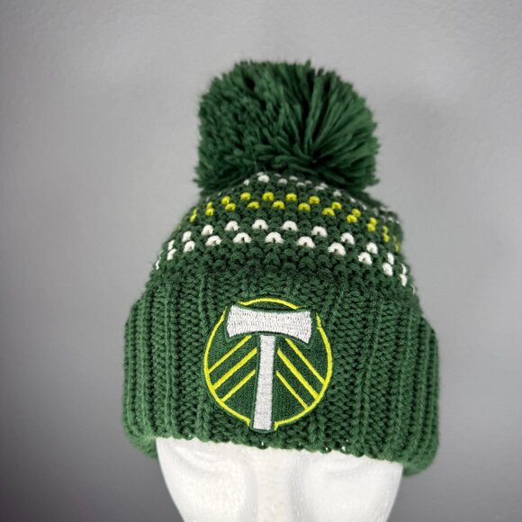 MLS Portland Timbers Pom Pom Hat - Picture 1 of 6